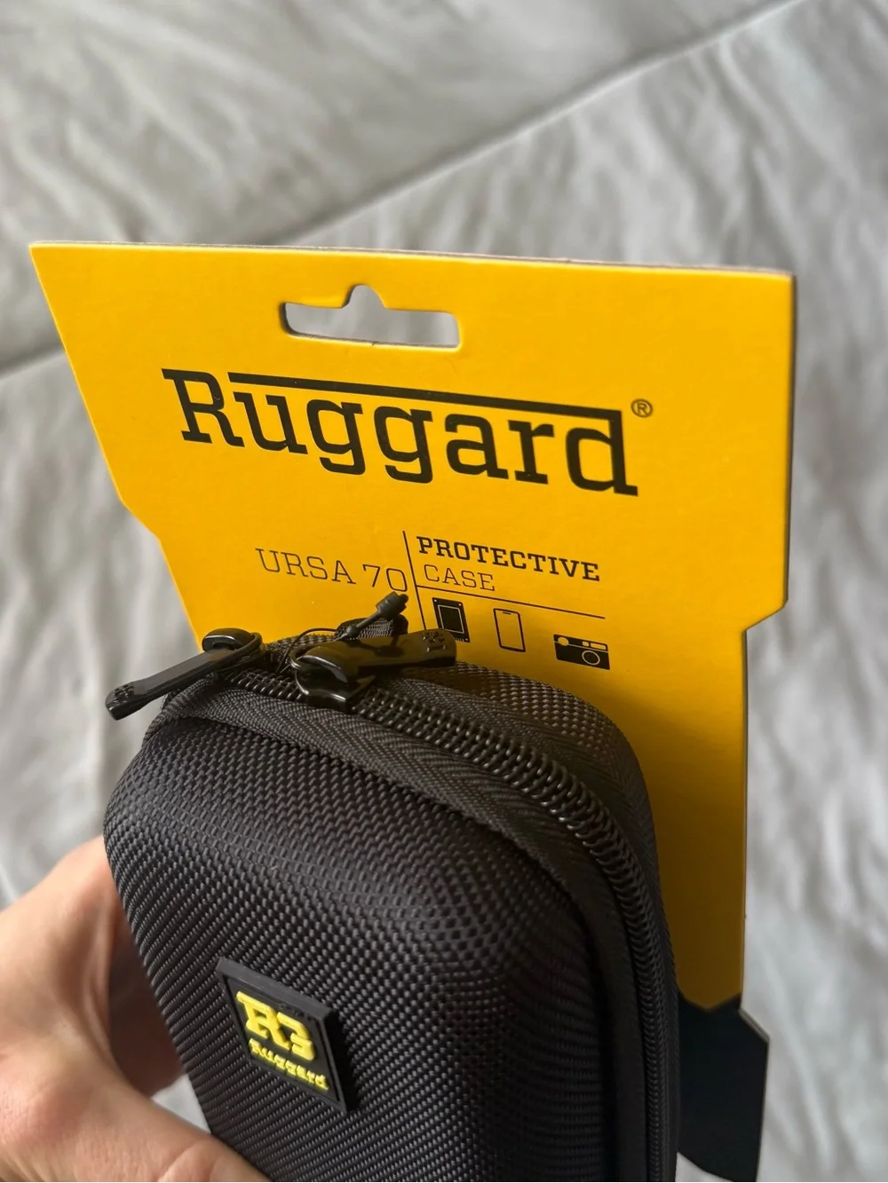 Ruggard Black Compact Camera Case Protective Pouch for Canon SX 740 HS